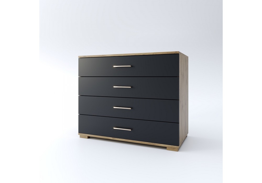 Комод КМК Мишель 0961.14  (Дуб Наварра / Антрацит) в Минске Комод КМК Мишель 0961.14  (Дуб Наварра / Антрацит)