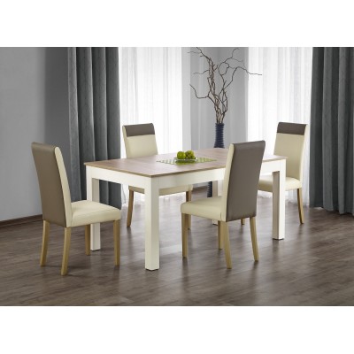 Стол обеденный Halmar SEWERYN (дуб сонома/белый) Стол обеденный Halmar SEWERYN (дуб сонома/белый)