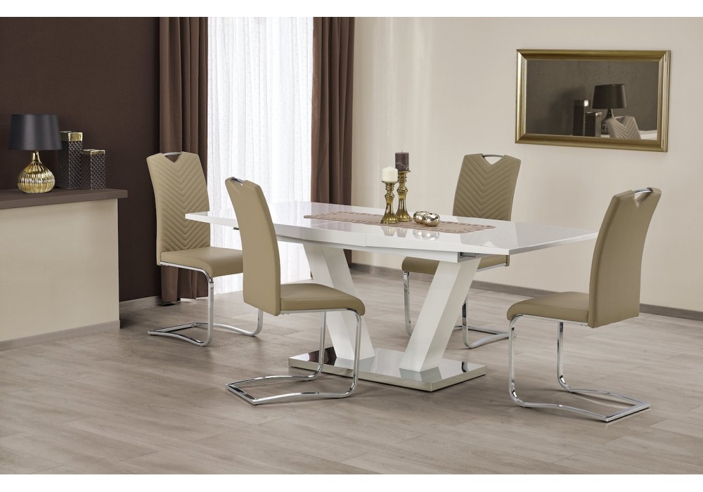 Стол обеденный Halmar VISION, раскладной (белый) в Минске Стол обеденный Halmar VISION, раскладной (белый)