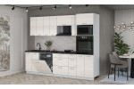 Кухонный гарнитур Мила Лайт 2,7-ПМ1 (Вудлайн кремовый/Вудлайн кремовый/Кастилло темный) фабрика Интерлиния в Минске Кухонный гарнитур Мила Лайт 2,7-ПМ1 (Вудлайн кремовый/Вудлайн кремовый/Кастилло темный) фабрика Интерлиния