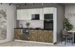 Кухонный гарнитур Мила Лайт 2,8-ПМ1 (Бетон лайт/Дуб Веллингтон/Кастилло темный) фабрика Интерлиния в Минске Кухонный гарнитур Мила Лайт 2,8-ПМ1 (Бетон лайт/Дуб Веллингтон/Кастилло темный) фабрика Интерлиния