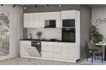 Кухонный гарнитур Мила Лайт 2,8-ПМ1 (Вудлайн кремовый/Вудлайн кремовый/Кастилло темный) фабрика Интерлиния в Минске Кухонный гарнитур Мила Лайт 2,8-ПМ1 (Вудлайн кремовый/Вудлайн кремовый/Кастилло темный) фабрика Интерлиния