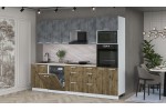 Кухонный гарнитур Мила Лайт 2,8-ПМ1 (Бетон Портленд/Дуб Веллингтон/Травертин) фабрика Интерлиния в Минске Кухонный гарнитур Мила Лайт 2,8-ПМ1 (Бетон Портленд/Дуб Веллингтон/Травертин) фабрика Интерлиния