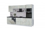 Кухонный гарнитур Мила Лайт 3.0-ПМ1 (Бетон Лайт/Бетон Лайт/Кастилло темный) фабрика Интерлиния в Минске Кухонный гарнитур Мила Лайт 3.0-ПМ1 (Бетон Лайт/Бетон Лайт/Кастилло темный) фабрика Интерлиния