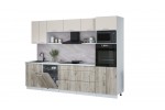 Кухонный гарнитур Мила Лайт 3.0-ПМ1 (Персидский жемчуг/Дуб Серый/Серый каспий) фабрика Интерлиния в Минске Кухонный гарнитур Мила Лайт 3.0-ПМ1 (Персидский жемчуг/Дуб Серый/Серый каспий) фабрика Интерлиния