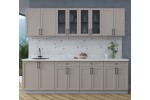 Готовая кухня Тренд Soft-touch 2,6А (Луна/Луна) фабрика Интерлиния