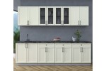 Готовая кухня Тренд Soft-touch 2,7А (Белый/Белый) фабрика Интерлиния в Минске Готовая кухня Тренд Soft-touch 2,7А (Белый/Белый) фабрика Интерлиния