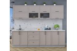 Готовая кухня Тренд Soft-touch 2,7Б (Луна/Луна) фабрика Интерлиния в Минске Готовая кухня Тренд Soft-touch 2,7Б (Луна/Луна) фабрика Интерлиния