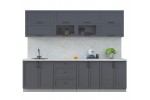 Готовая кухня Тренд Soft-touch 2,7Б (Пепел/Пепел) фабрика Интерлиния в Минске Готовая кухня Тренд Soft-touch 2,7Б (Пепел/Пепел) фабрика Интерлиния
