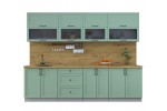 Готовая кухня Тренд Soft-touch 2,8Б (Мята/Мята) фабрика Интерлиния в Минске Готовая кухня Тренд Soft-touch 2,8Б (Мята/Мята) фабрика Интерлиния
