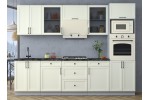 Готовая кухня Тренд Soft-touch 2,8В (Белый/Белый) фабрика Интерлиния в Минске Готовая кухня Тренд Soft-touch 2,8В (Белый/Белый) фабрика Интерлиния