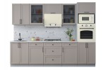 Готовая кухня Тренд Soft-touch 2,8В (Луна/Луна) фабрика Интерлиния в Минске Готовая кухня Тренд Soft-touch 2,8В (Луна/Луна) фабрика Интерлиния