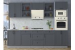 Готовая кухня Тренд Soft-touch 2,8В (Пепел/Пепел) фабрика Интерлиния в Минске Готовая кухня Тренд Soft-touch 2,8В (Пепел/Пепел) фабрика Интерлиния