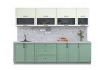 Готовая кухня Тренд Soft-touch 2,9Б (Белый/Мята) фабрика Интерлиния в Минске Готовая кухня Тренд Soft-touch 2,9Б (Белый/Мята) фабрика Интерлиния