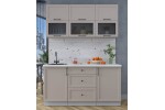Готовая кухня Тренд Soft-touch 1,6Б (Луна/Луна) фабрика Интерлиния в Минске Готовая кухня Тренд Soft-touch 1,6Б (Луна/Луна) фабрика Интерлиния