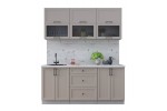 Готовая кухня Тренд Soft-touch 1,8Б (Луна/Луна) фабрика Интерлиния