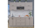 Готовая кухня Тренд Soft-touch 2,1Б (Луна/Луна) фабрика Интерлиния