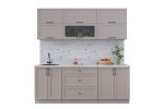 Готовая кухня Тренд Soft-touch 2,1Б (Луна/Луна) фабрика Интерлиния
