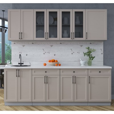 Готовая кухня Тренд Soft-touch 2,3А (Луна/Луна) фабрика Интерлиния Готовая кухня Тренд Soft-touch 2,3А (Луна/Луна) фабрика Интерлиния