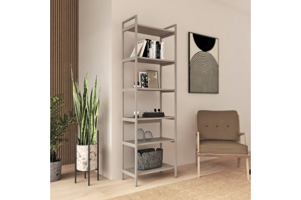 Стеллаж Crafto Симпл Лофт 12 (латте) 600 320 1900