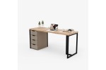 Письменный стол Crafto КИХОТ МАКСИ / gray в стиле лофт в Минске Письменный стол Crafto КИХОТ МАКСИ / gray в стиле лофт