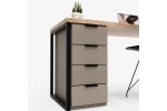 Письменный стол Crafto КИХОТ МАКСИ / gray в стиле лофт в Минске Письменный стол Crafto КИХОТ МАКСИ / gray в стиле лофт