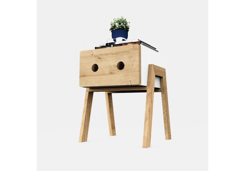 Тумбочка Сrafto Мунки / wood в скандинавском стиле Тумбочка Сrafto Мунки / wood в скандинавском стиле