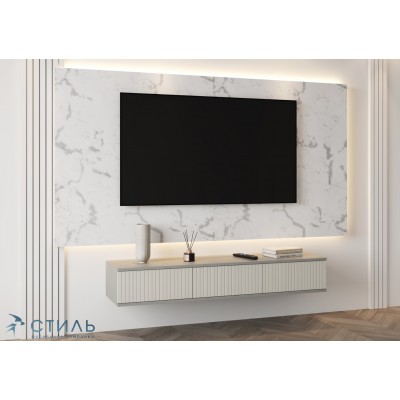 Тумба ТВ Селена ТМ-002 - Шиншилла серая / Кварц Грей Софт (МК Стиль) Тумба ТВ Селена ТМ-002 - Шиншилла серая / Кварц Грей Софт (МК Стиль)