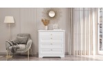 Комод МН-040-11 МС Денвер (Белый матовый/Белый Мебель-Неман