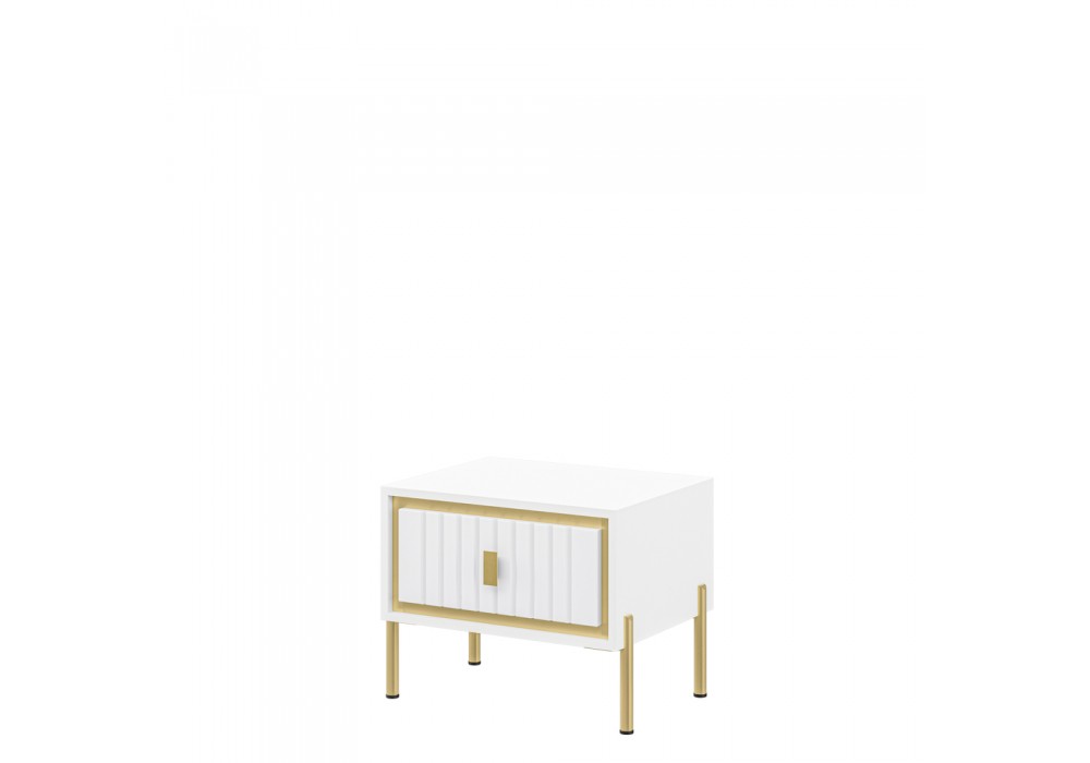 Тумба МН-042-14 МС ЛЮКСОР (Белый глянец/Белый)) Мебель-Неман в Минске Тумба МН-042-14 МС ЛЮКСОР (Белый глянец/Белый) Мебель-Неман